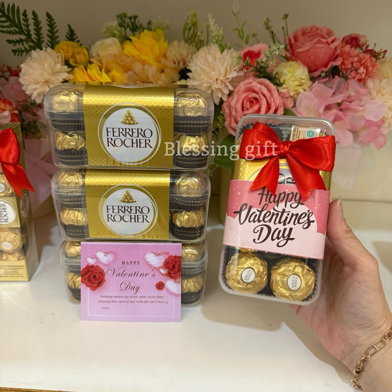 

(Dikirim Hari Ini) Hampers Kado Natal Kado Valentine Kado Pacar Ulang Tahun Kado Coklat Ferrero