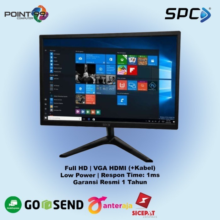 Terbaru Layar Monitor Led 19 Inch Spc New Promo Terlaris