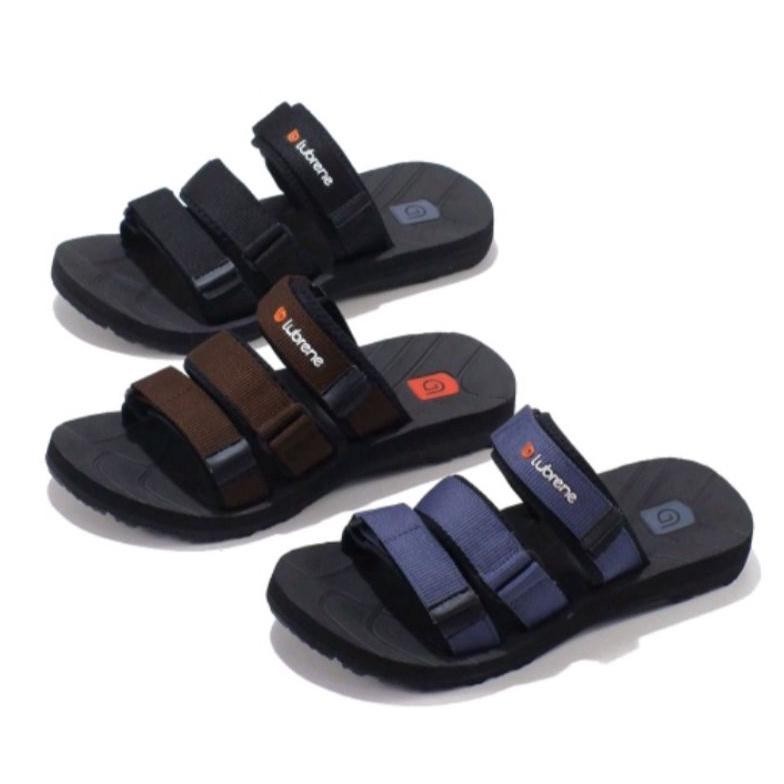 Sepatu Pria Kami Mendukung Setiap Langkah Anda SANDAL PRIA LUBRENE VIBER/ LUBRENE SLOP BAN 3/SANDAL 