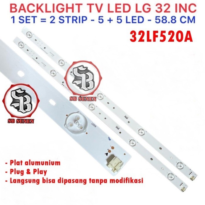 Backlight Tv Lg 32Lf520A Original Best