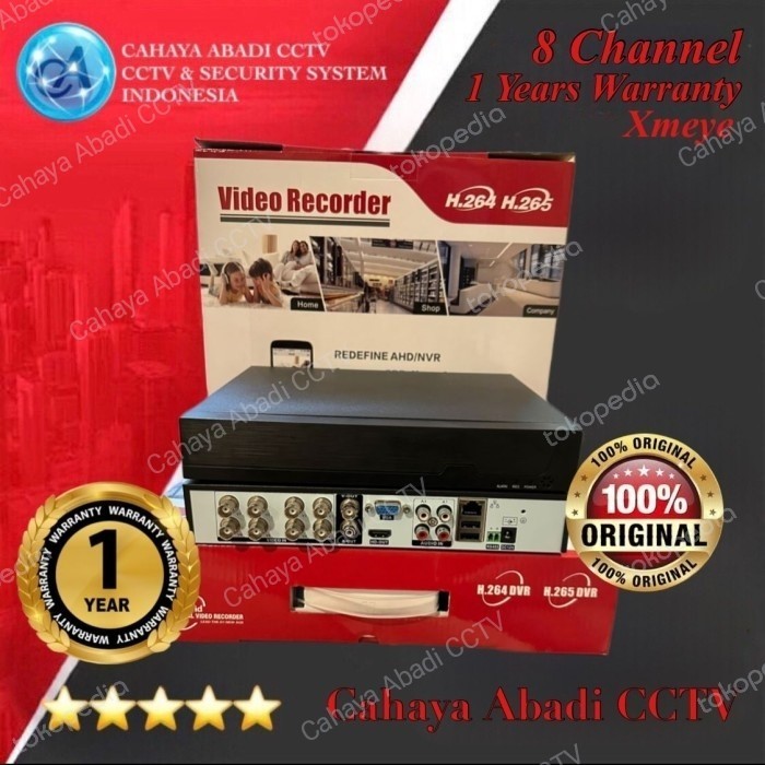 DVR CCTV XMEYE 8 CHANNEL 1080P FULL HD XMEYE 8 CHANNEL 1080P