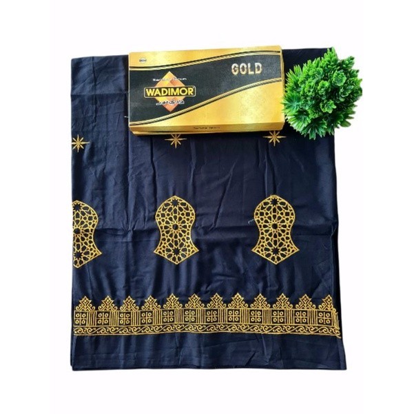 [SYAR'I MINERV] [BISA COD] Sarung Bordir Terompah Nabi