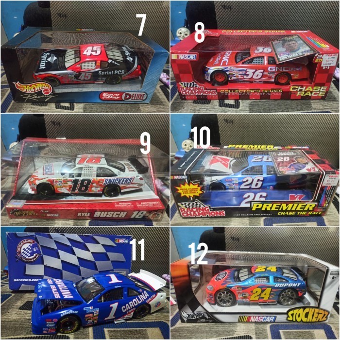 Promo Nascar Diecast Mobil Diecast Balap 1:24 Termurah
