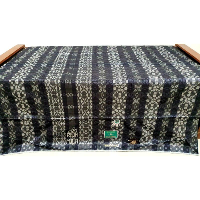 [SYAR'I MINERV] Raja mulia 420 Sarung tenun asli brand rajamulia sutra 420 murah bayar di rumah