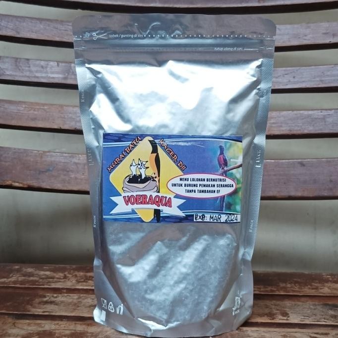 kud VOERAQUA VOER AQUA PAKAN LOLOHAN PIYIK BURUNG MURAI KACER CENDET DLL