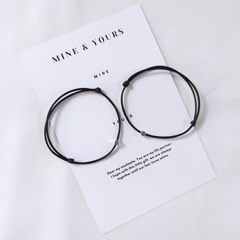 [COD] Gelang Couple Simple Premium | Gelang Couple Aesthetic | Gelang Untuk Kado Pacar