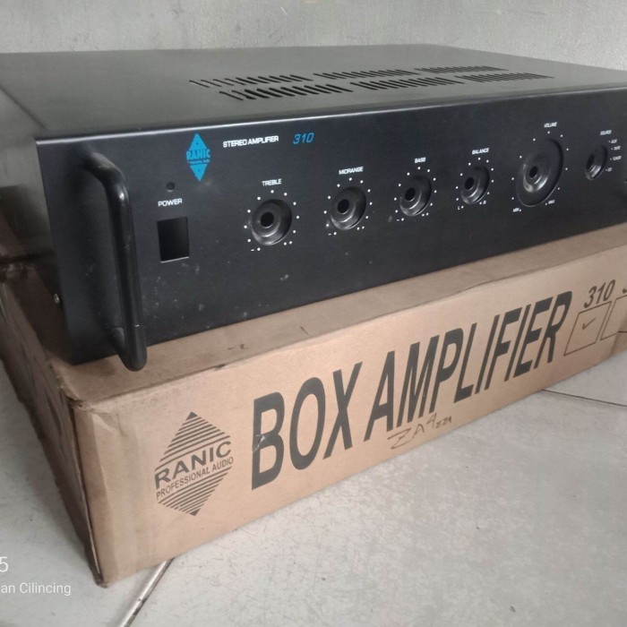 Box Power Amplifier Ranic 310 Sound System Best