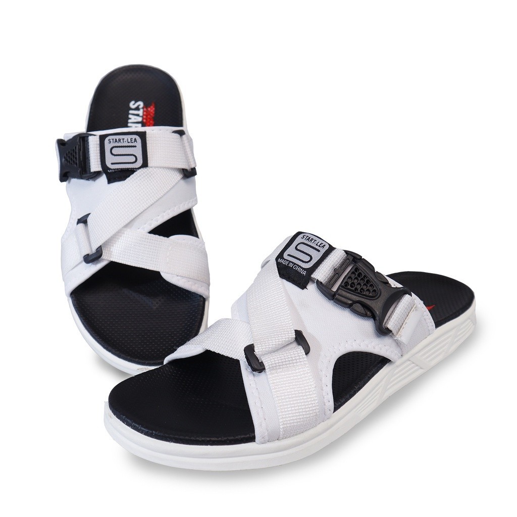 Pakalolo 863 868 Sepatu Sandal Sendal Slop Selop Bustong Kulit Asli Original Formil Formal Pria Sand