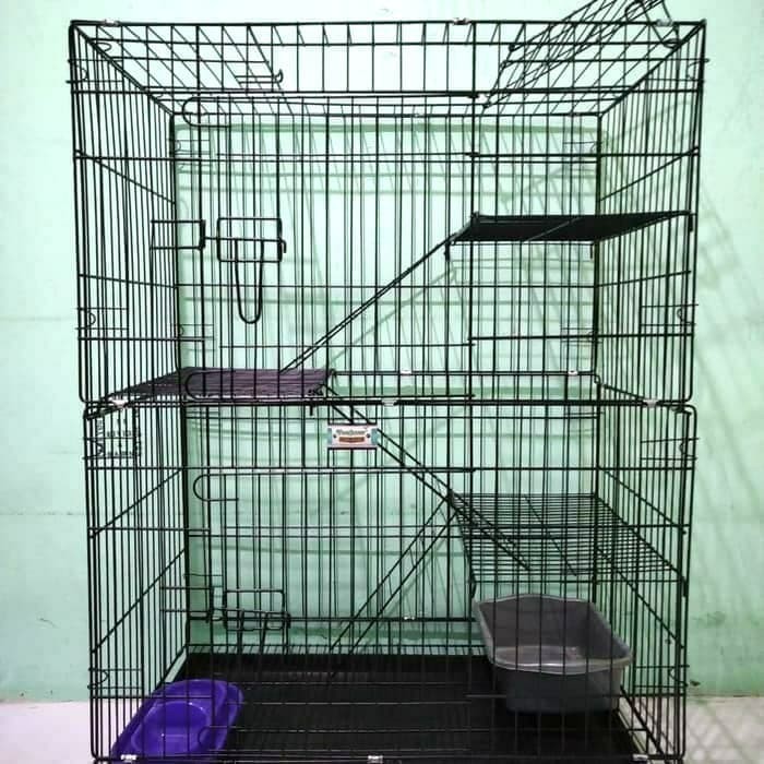 PROMO KANDANG Kandang Kucing Tingkat 3