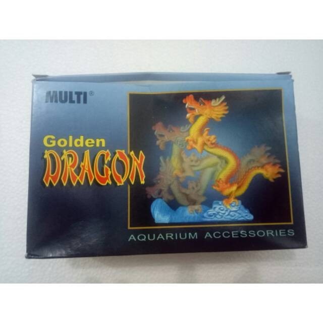 [NEW OPENING] PROMO MULTI GOLDEN DRAGON MAINAN DEKORASI NAGA AQUARIUM