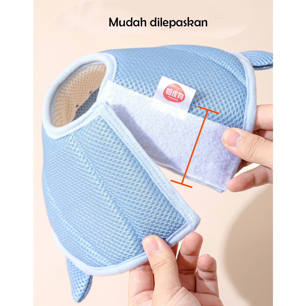 [NEW OPENING] PROMO Pet Collar Protection Corong Pelindung Leher Kucing Anjing Lucu Motif Ikan Paus