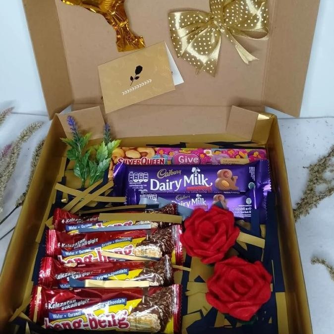 

Model Baru Buket Coklat Box,Bouquet Coklat box,gift,kado,hadiah,buket snack !