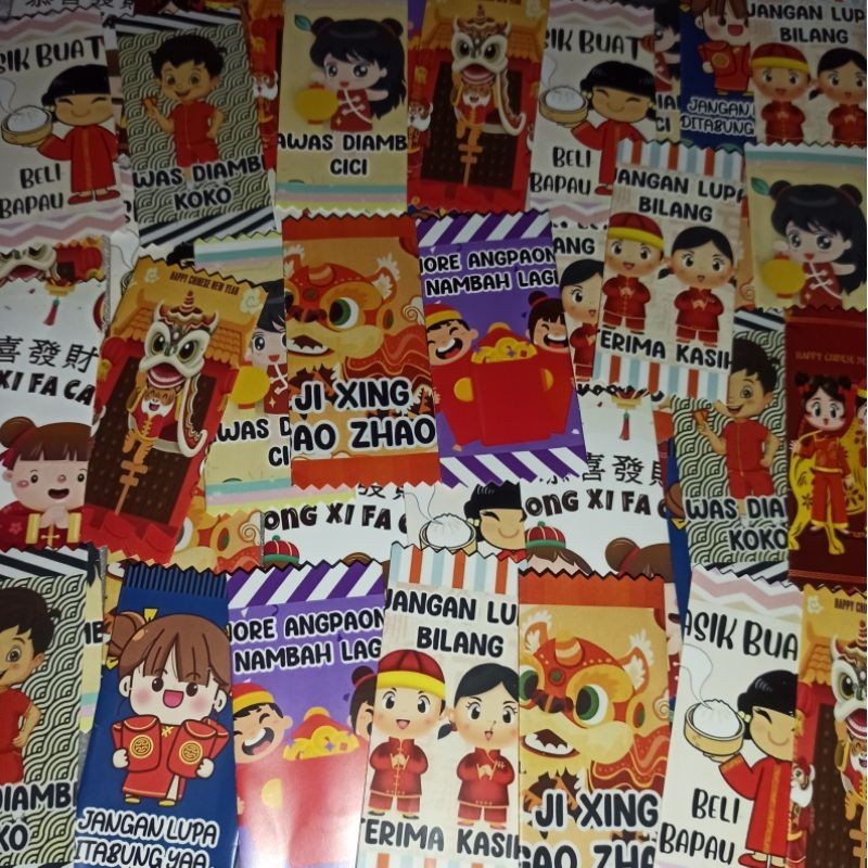 

ZY6 AMPLOP IMLEK BENTUK PERMEN 1 PAK ISI 10 LEMBAR ANGPAU HANGBAO LUCU UNIK VIRAL MT3