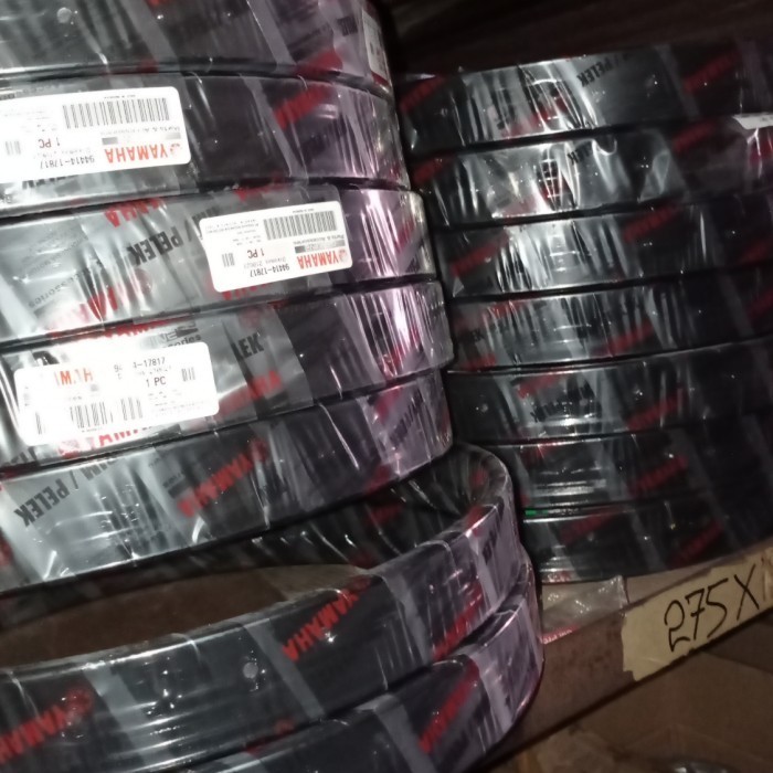 PELEK DID YAMAHA HITAM UKURAN 140X17 VEGA ZR ASLI YAMAHA