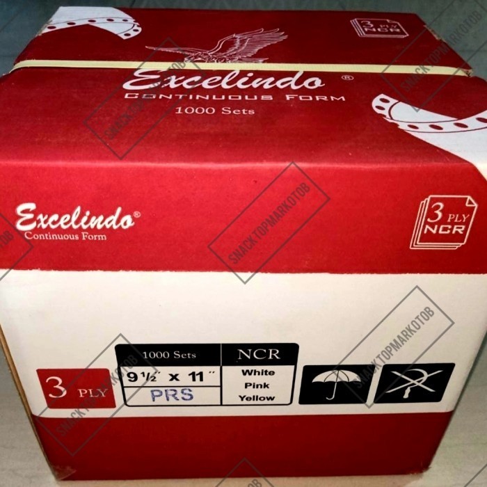 

HOT SALE Kertas Continuous Form 9.5 x 11 / 9.5 x 11.2 3Ply 1000Set (3000Lembar)