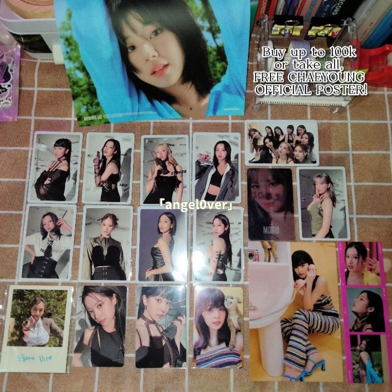 [SALE MURAH OFFICIAL PHOTOCARD] TWICE BETWEEN 1&2 CRYPTOGRAPHY POB PHOTOCARD SELCA POSTCARD STICKER 
