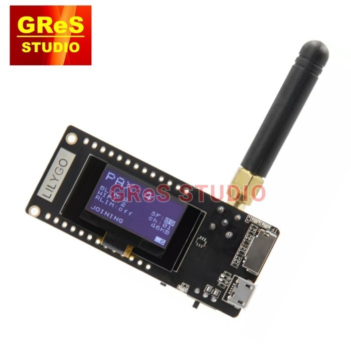 READY TTGO LoRa32 V2.0 915MHz ESP32 LoRa OLED 0.96 Inch SD Card Blue Display