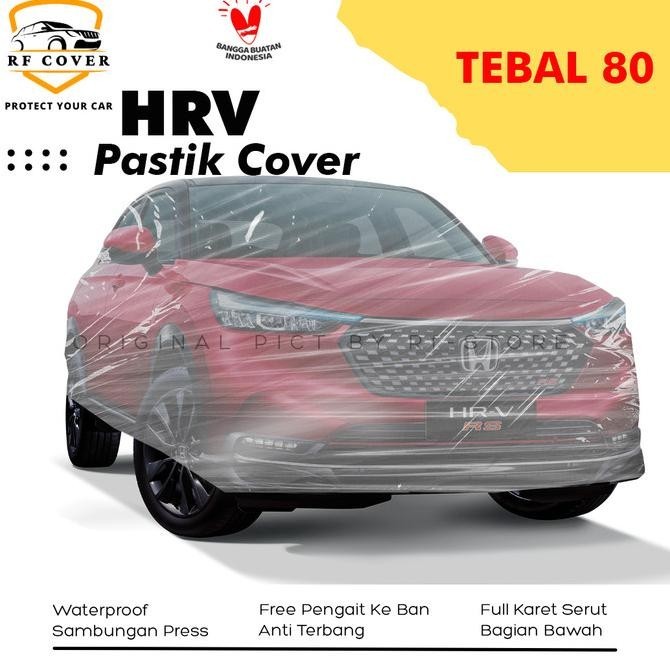 HRV Body Cover Mobil Plastik HRV Sarung Mobil HRV Transparan