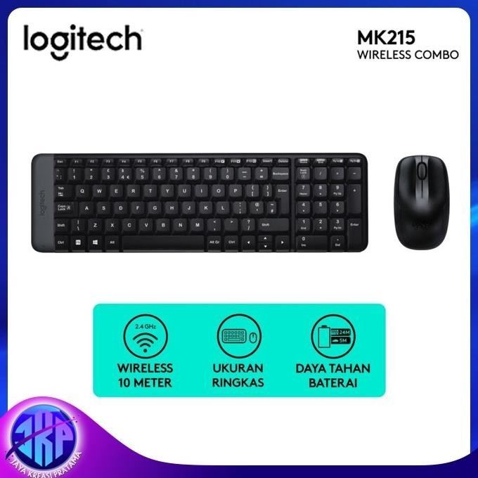 Logitech MK215 Wireless Keyboard Mouse