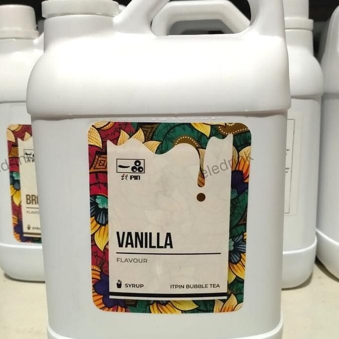 

Itpin 2.5Kg Syrup Vanilla Flavour | Rasa Vanilla