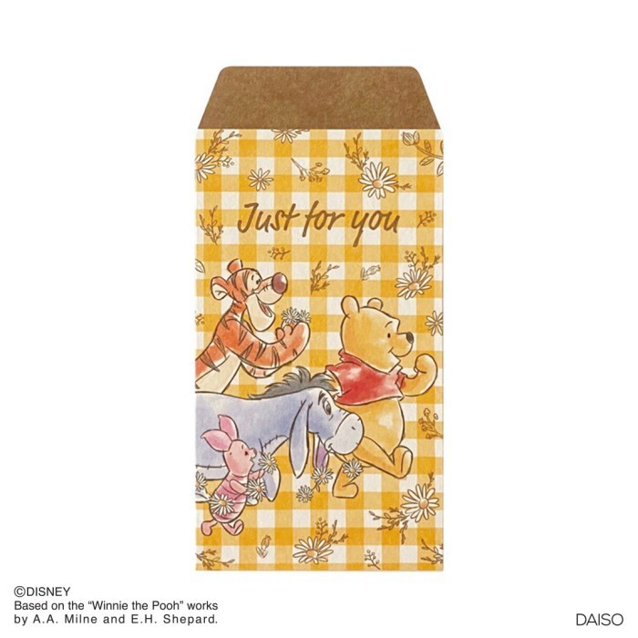 

HOT PROMO Daiso ENVELOPE -WINNIE THE POOH-