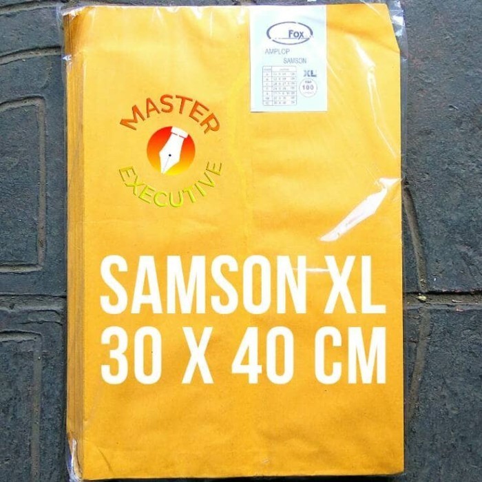 

TERMURAH Fox Amplop XL Samson Coklat - 30 x 40 cm - Super Map