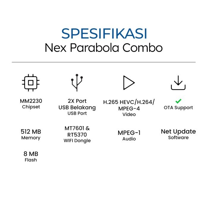 Nex Parabola - Receiver Combo