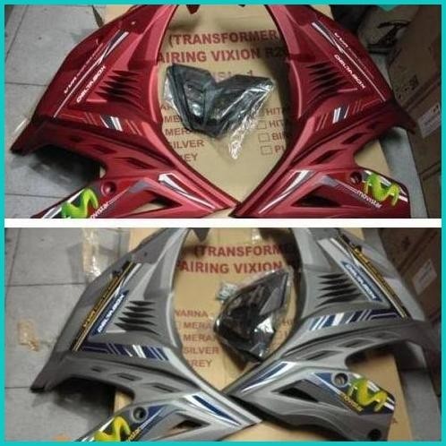 sayap half fairing depan yamaha vixion r new 2017 2018 2020 16novz3 ac