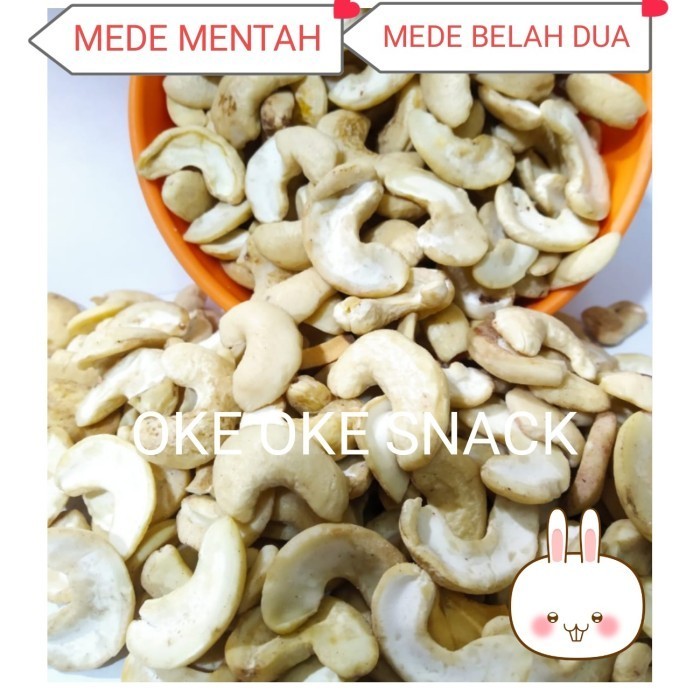 

SALEE!!!!! Kacang Mede Mentah Belah Dua / Cashew Nuts 1Kg Bes