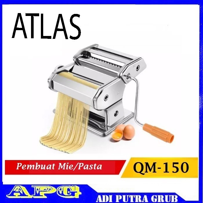 GILINGAN MIE ATLAS QME QM-150 ALAT PEMBUAT PASTA MIE PANGSIT MOLEN