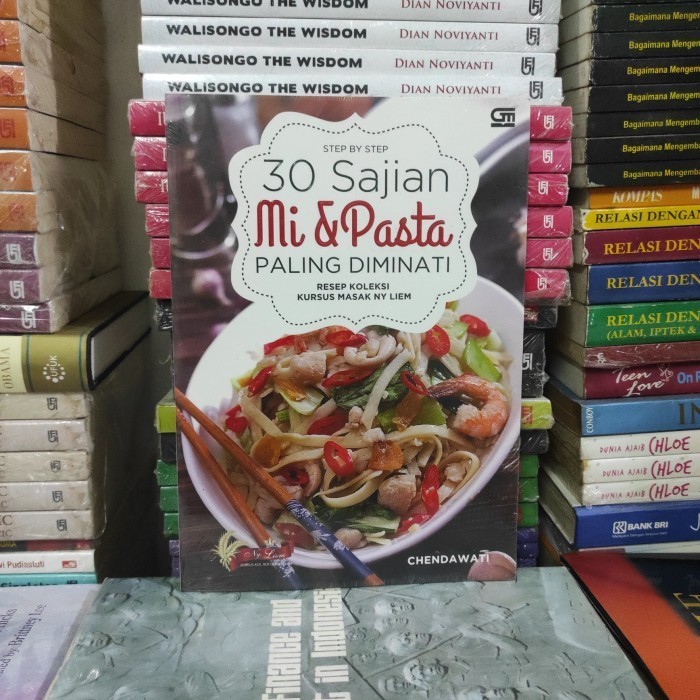 

BUKU ORIGINAL STEP BY STEP 30 SAJIAN MI & PASTA PALING DI MINATI CHEND