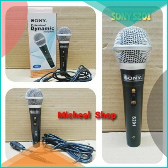 Mic kabel Sony S201 / mic profesional Dynamic Sony S201 16novz3 last s