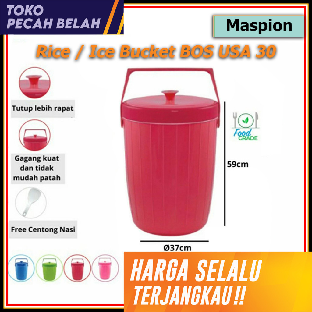 Ice Bucket / rice bucket/ bos USA 30 - Rice Bucket Maspion