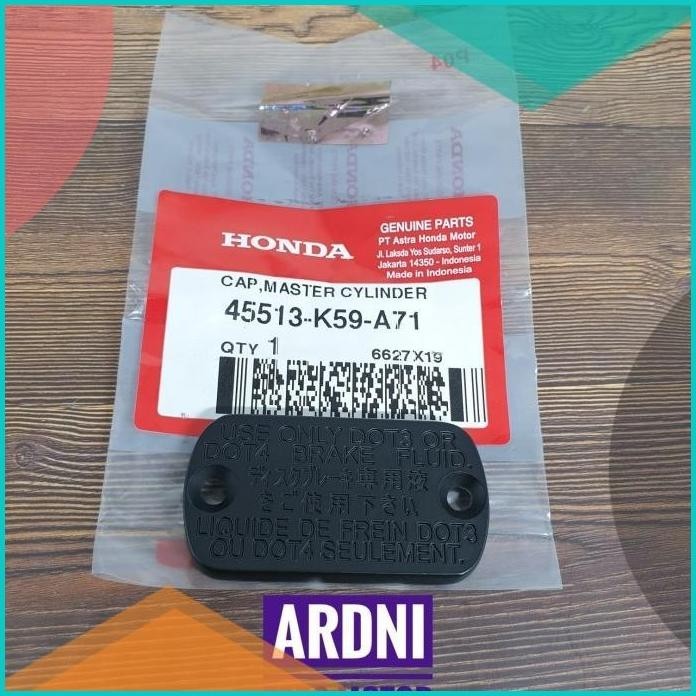 Cap Master Cylinder Tutup Rumah Master Rem Honda Vario 125 150 Baru 16
