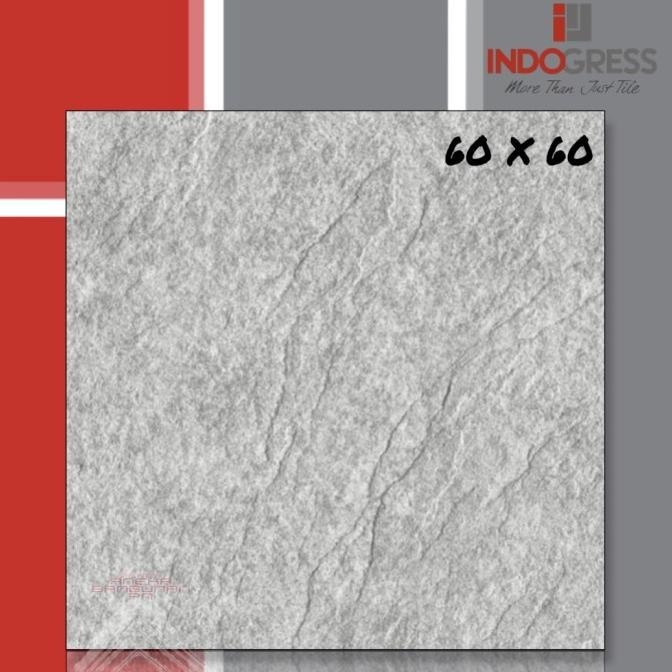 Granit Tile Indogress Mitica Rock - Grigio 60X60Cm Kw1
