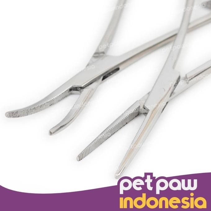 Gunting Pembersih / Pencabut Bulu Telinga Anjing Kucing Hewan Lurus