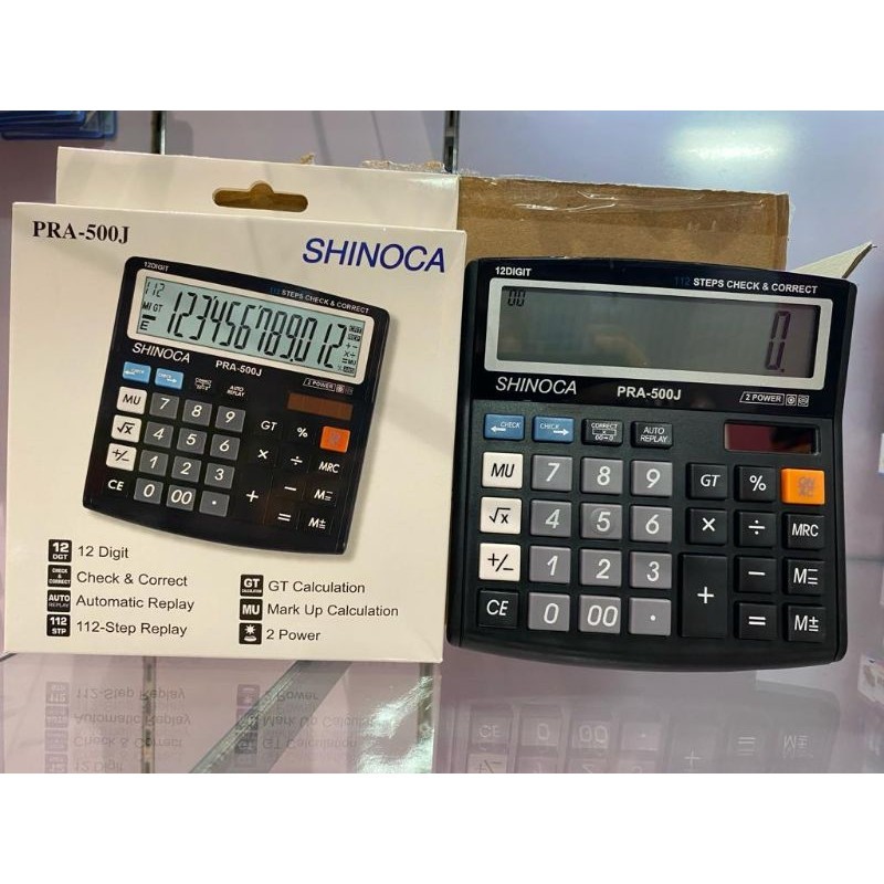 

kalkulator SHINOCA PRA-500J kalkulator 12 digit