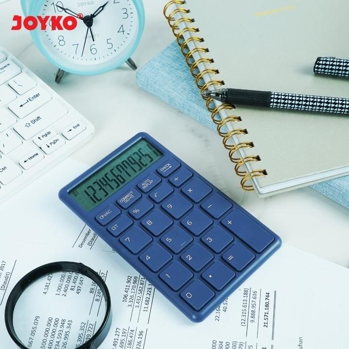 

Terlaris Calculator Kalkulator Joyko CC-55CO 12 Digits Check Correct .,
