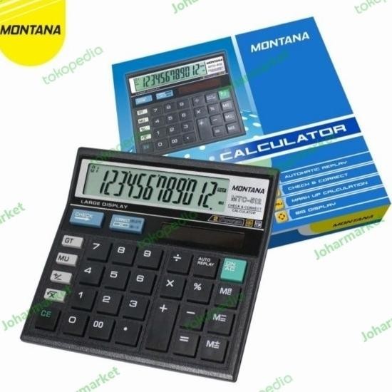 

Recomend kalkulator Montana 512