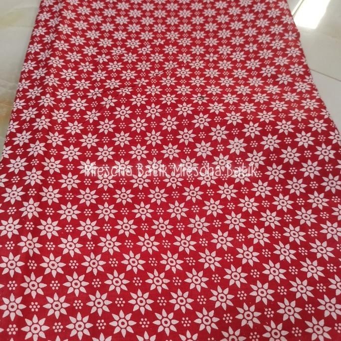 Flash Sale - kain batik merah putih bahan batik Pekalongan batik katun PRSD ,,