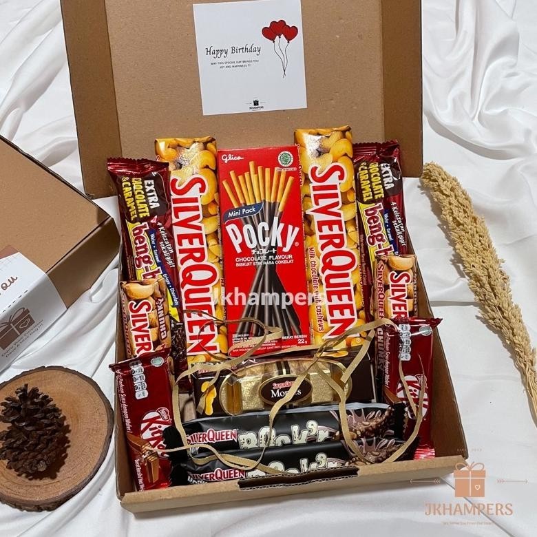 

Big Sale Hampers Kado Ready Stock Hampers Coklat Hadiah Ulang Tahun Hampers Silverqueen Kitkat Pocky Hampers Lebaran Hampers Ulang Tahun Hampers Snack Lebaran Kado Hadiah Hadiah Jajan Lebaran Ulang Tahun Valentine Imlek Hadiah Murah