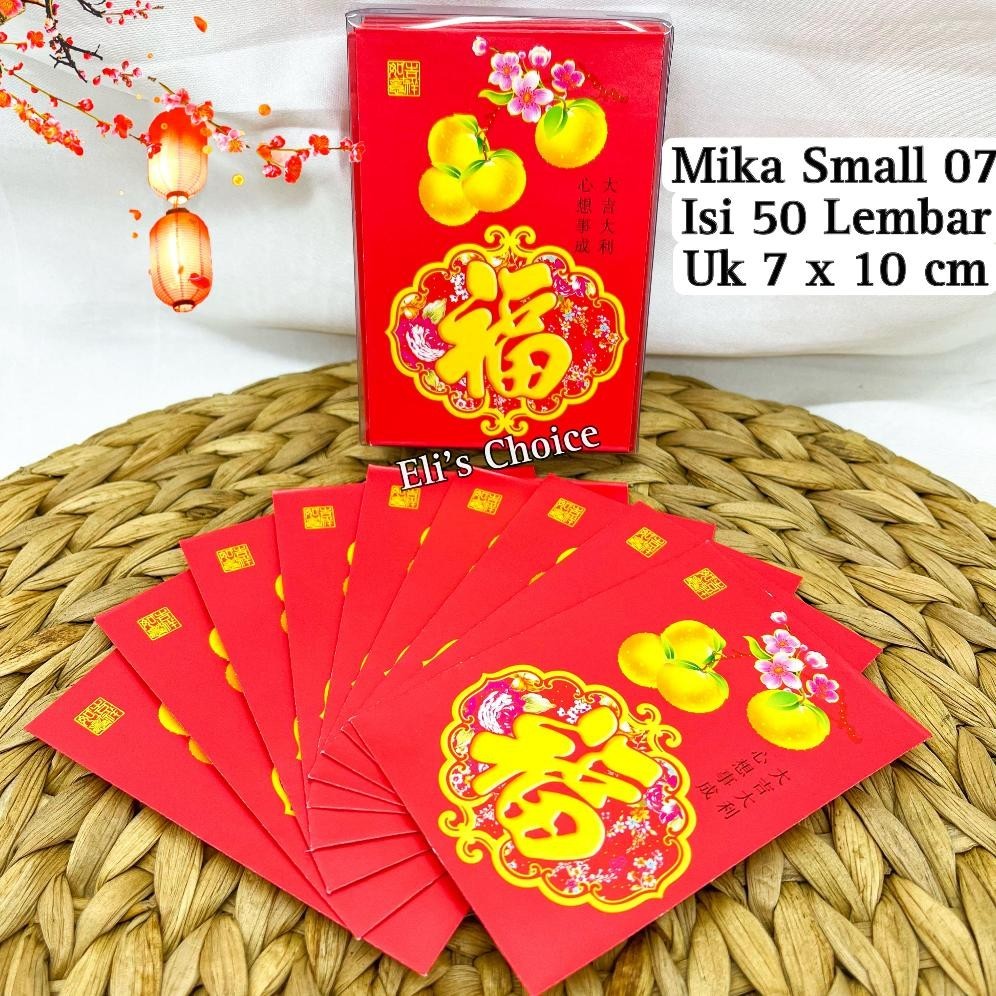 

Big Sale [Mika] Angpao Mika Small Sincia Imlek 2024 / Kertas Amplop Angpau Shio Naga Fuk Kemasan Kotak Mika Ukuran Kecil / Hong Bao Chinese New Year Termurah Ready Stock Big Sale