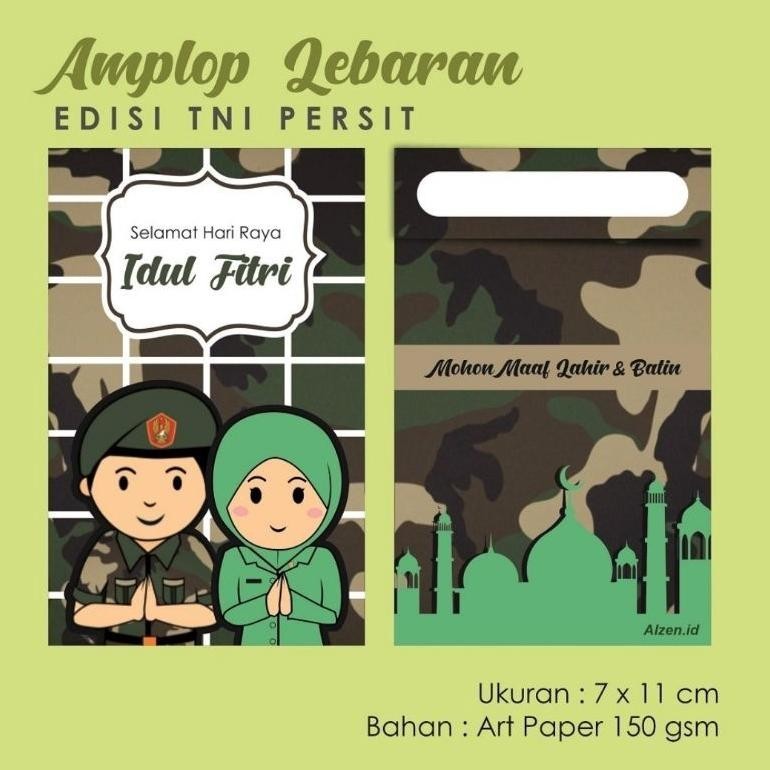

Terlaris Terbaru Amplop Lebaran Loreng Tni Persit Diskom