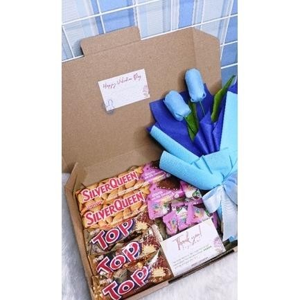

Diskon Besar Gift Box Hampers Snack Coklat Silverqueen Hadiah Valentine Cod