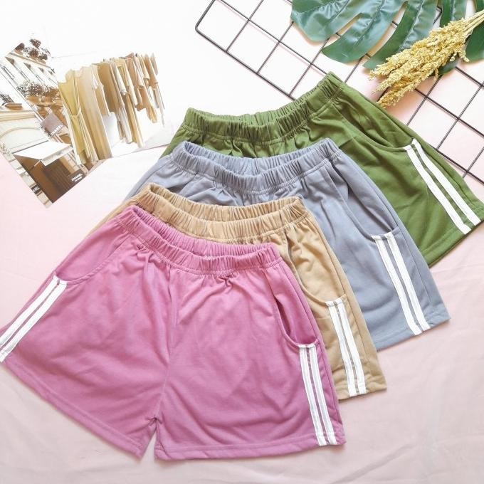 Trend - CELANA PENDEK WANITA PANTS WANITA CELANA TIKTOK HIGHWAIST .,