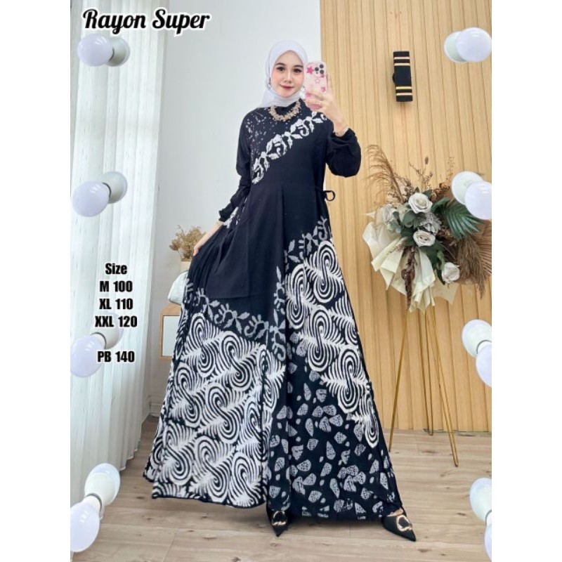 Gamis Terbaru, Gamis Kekinian, Gamis Rayon Twill, Gamis BUSUI, Gamis Remaja