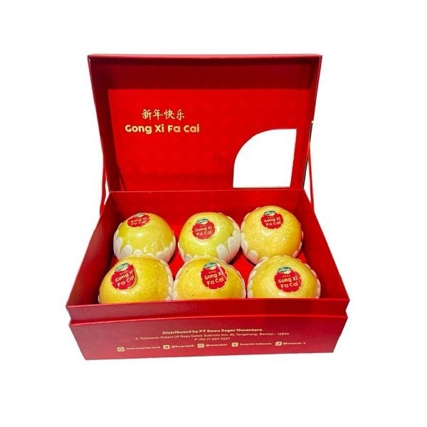 

PEAR GOLDEN PACK 6 PCS