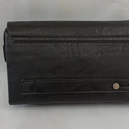 tas genggam pria handbag dompet kulit import clutch pouch tangan hitam Spesial