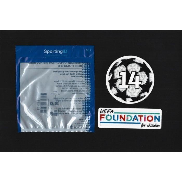 Patch Starball Champions X 14 + Ufoun. Original Patch For Jersey.