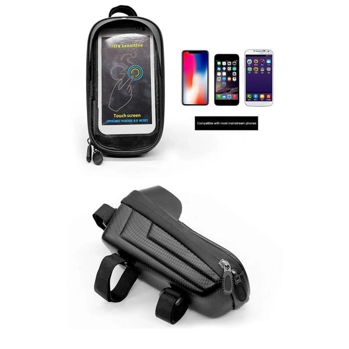 Holder Hp Sepeda Gunung Mtb Universal Phone Bag Waterproof
